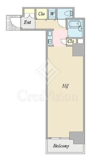 プロシード日本橋本町　311号室　間取り