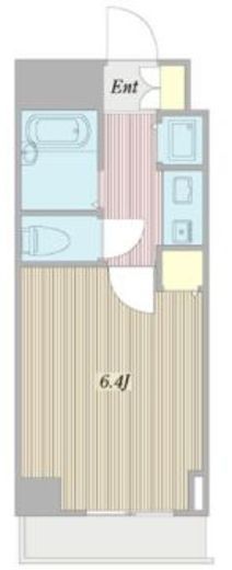 プロシード日本橋本町　404号室　間取り