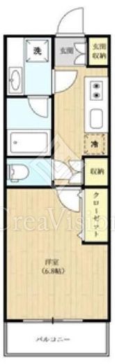 ベラスウィータ　106号室　間取り
