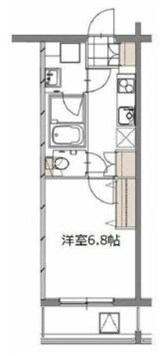 ベラスウィータ　207号室　間取り