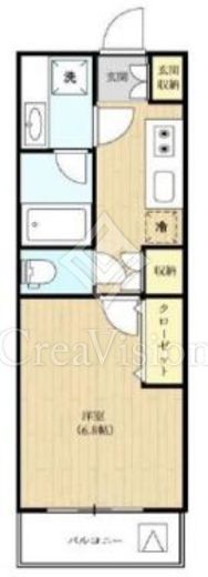 ベラスウィータ　309号室　間取り