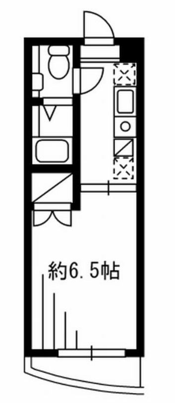 F.S.C.新宿マンション　307号室　間取り