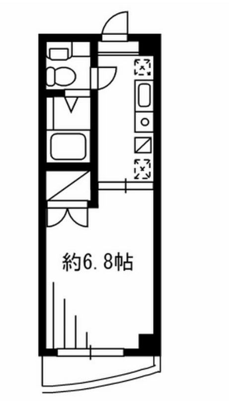 F.S.C.新宿マンション　211号室　間取り
