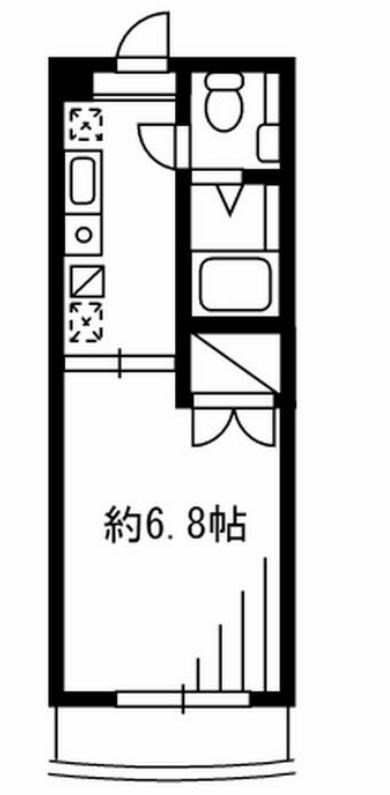 F.S.C.新宿マンション　310号室　間取り