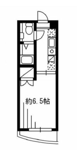 F.S.C.新宿マンション　405号室　間取り