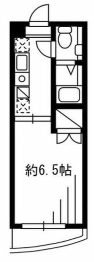 Ｆ．Ｓ．Ｃ．新宿マンション　406号室　間取り