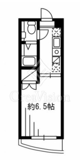 F.S.C.新宿マンション　305号室　間取り