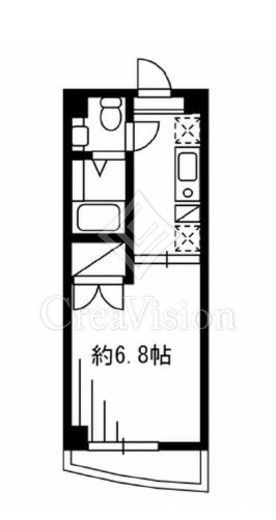 Ｆ．Ｓ．Ｃ．新宿マンション　109号室　間取り