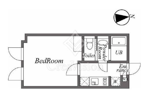 アレーロ新宿7　404号室　間取り