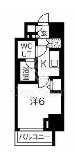 スパシエヴァロル品川荏原　501号室　間取り