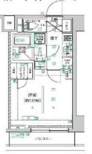 アルテシモサグラ　203号室　間取り
