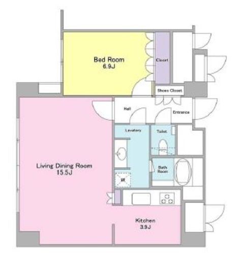 ランテンヌ四谷　313号室　間取り