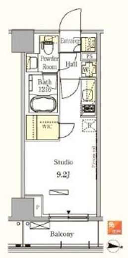 パークアクシス木場キャナルウエスト　310号室　間取り