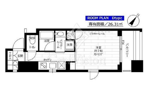 ステージグランデ新川　401号室　間取り
