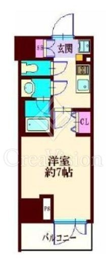 ピアース南麻布　502号室　間取り
