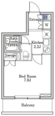 ラクラス学芸大学　309号室　間取り