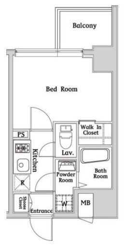 ハーモニーレジデンス西麻布　402号室　間取り