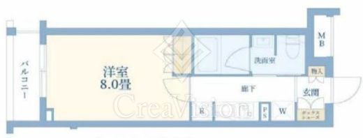 BELISTA品川中延　202号室　間取り