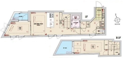 ビバリーホームズ五反田　111号室　間取り