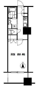 富久クロスグリーンレジデンス　607号室　間取り