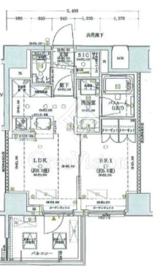 オープンレジデンシア南品川　202号室　間取り