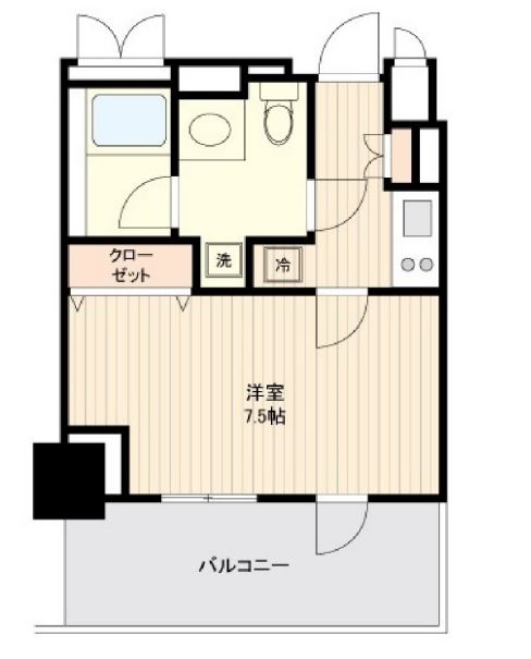 ドゥーエ幡ヶ谷　302号室　間取り