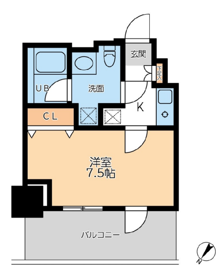 ドゥーエ幡ヶ谷　903号室　間取り