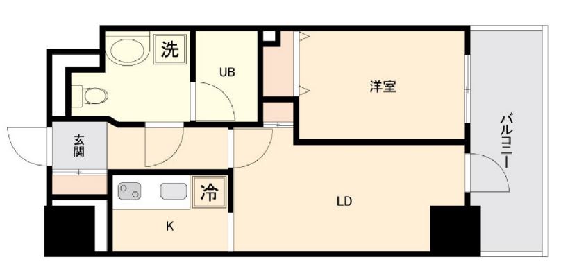 ドゥーエ幡ヶ谷　907号室　間取り
