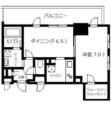 ドゥーエ幡ヶ谷　1608号室　間取り