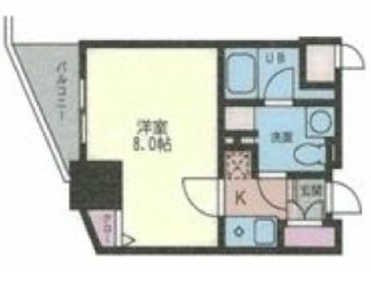 ドゥーエ幡ヶ谷　501号室　間取り