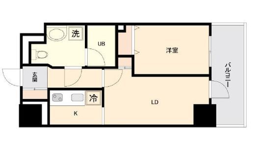 ドゥーエ幡ヶ谷　907号室　間取り