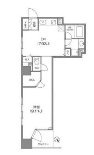 ルクレ新川レジデンス　305号室　間取り