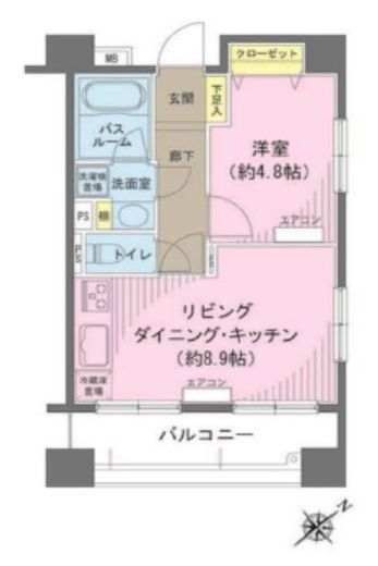 ヒルレジデンス大崎　101号室　間取り