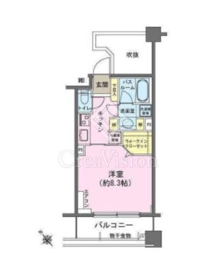 ヒルレジデンス大崎　206号室　間取り