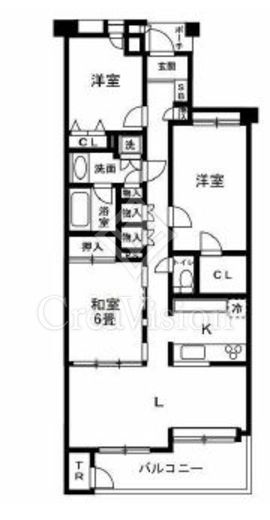 ソフィア目黒碑文谷　1F2号室　間取り