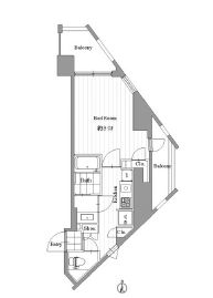 シグマ西麻布2　403号室　間取り