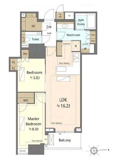 三田ガーデンヒルズ EAST HILL　810号室　間取り