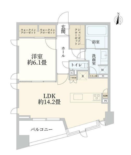 セントラルレジデンス番町シティタワー　501号室　間取り