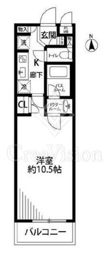 グランシティ麻布　402号室　間取り