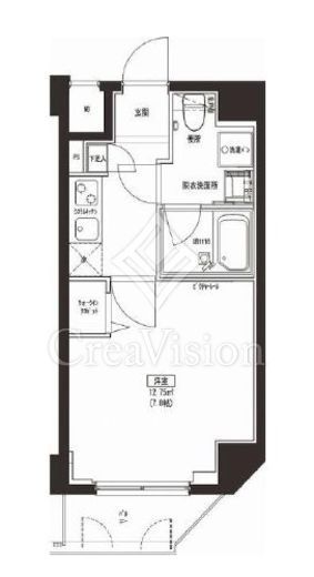 ハーモニーレジデンス東京ベイ　403号室　間取り