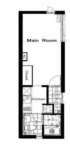 カーサ麻布アネックス　303号室　間取り