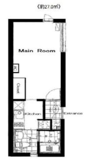 カーサ麻布アネックス　403号室　間取り