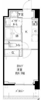 オハグランデ品川　204号室　間取り