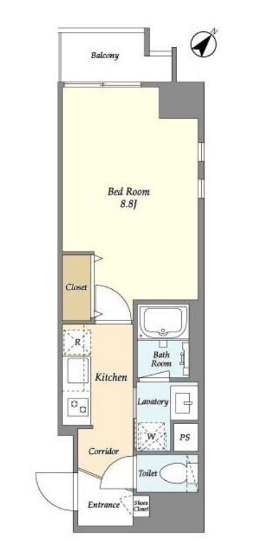 クアトロアルカ九段　403号室　間取り