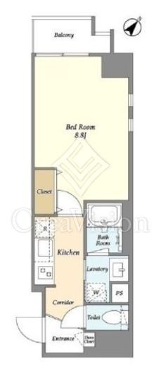 クアトロアルカ九段　903号室　間取り