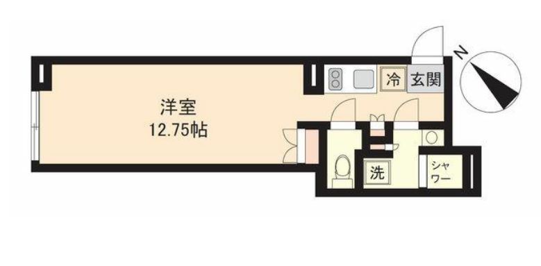 PASEO神宮前　104号室　間取り