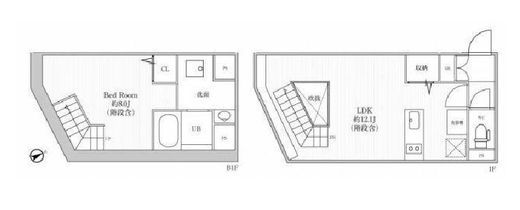 リーガランド中目黒　104号室　間取り