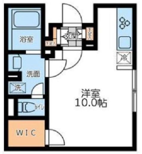 リーガランド神楽坂北　301号室　間取り