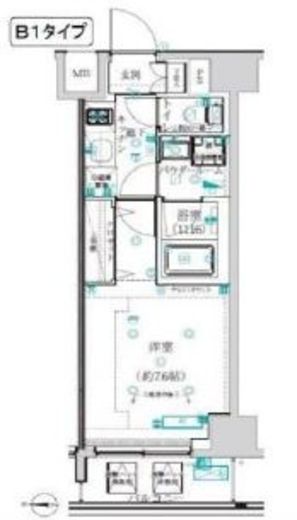 アルテシモレフィナ　903号室　間取り