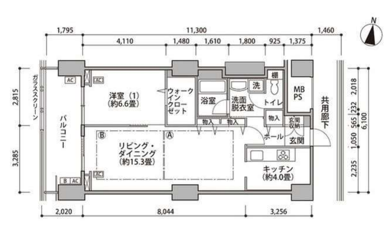 東雲キャナルコートCODAN　16号棟310号室　間取り